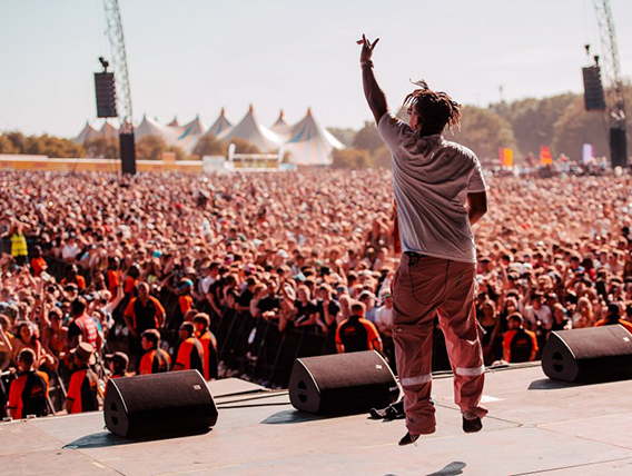 Live photo from Juice WRLD concert in 2019